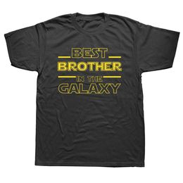Rts intéressant meilleur frère en galaxie t-shirt graphique streetwear streetwear à manches courtes oncle Big Bro Gift Bird Gift For Men J240506