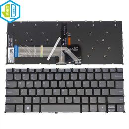 RU US ES clavier rétro-éclairé pour Lenovo Yoga Slim 7-14ARE05 7-14IIL05 7-14ITL05 PR4SB claviers d'ordinateur portable russe anglais espagnol HKD230825. 230824 HKD