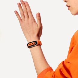 Rubberen armband voor Mi Band 8 Strap NFC Accessoires Sport Siliconen Smartwatch Polsband Pulseira Correa Xiaomi Miband 8 Strap