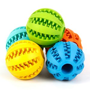 Balle à mâcher en caoutchouc jouet pour chien formation jouets brosse à dents mâche boules de nourriture produit pour animaux de compagnie livraison directe LYX70