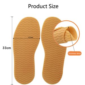 Semelles en caoutchouc pour les chaussures Réparation de la semelle extérieure Remplacement antidérapant Protecteur de semelle résistante à l'usure pour les baskets DIY Faire des chaussures Matériau