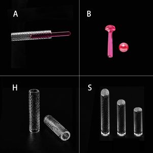 Ruby Pill Hollow Pillar Set Terp Parels Kralen Insert Pillar Voor Dab Rig Quartz Banger Nails Water Bong Roken Winkel 18mm 25mm 30mm 40mm