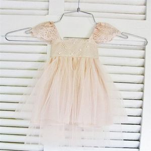 RUE DEL SOL blozen bloemenmeisje jurk Franse kant en zijden tule jurk voor baby meisje blozen prinses jurk blozen tutu299x