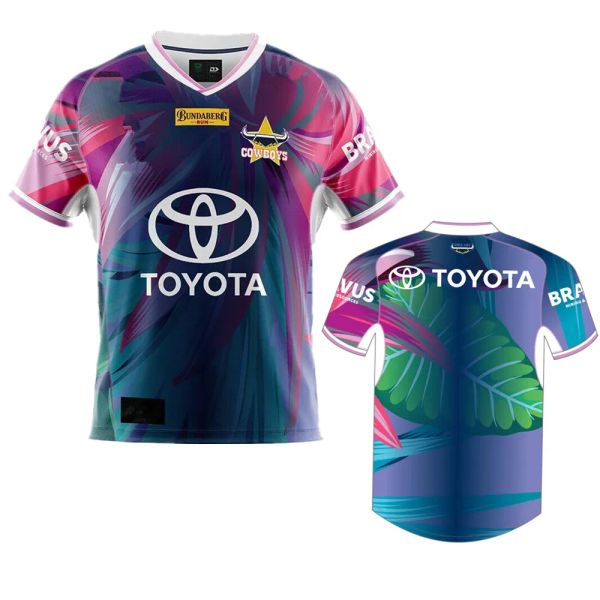 Rugby 2022 2023 Cowboys Rugby Jersey Mens Women in League Jersey Home Away Anzac Rugby Shirt