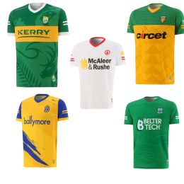 Rugby 2022 2023 Fermanagh Meath Derry Tyrone Kerry Donegal Gaa 2 Stripe Hurling Home Jersey 1916 Commémoration Jersey Ireland Shirt