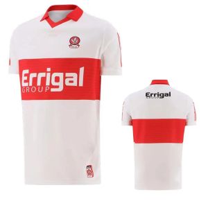 Rugby Derry Gaa Home 2stripe Jersey 2022 Tyrone Kerry Donegal Jersey 1916 Commémoration Jersey Ireland Shirt All Teams S5xl