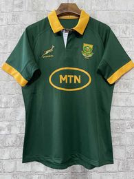 Rugby Jersey 2023 South African Home and Away Rugby Jersey Mens Sports Shirt