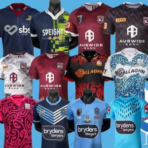 Rugby Jerseys 2022 2023 NIEUW Hurricanes Highlanders Blues kruisvaarders RUGBY JERSEYS ZEALAND Chief Moana Jersey topkwaliteit t-shirt thuis Game away Australië Custom Heren