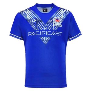 Jerseys de rugby 2024nrl Fiji Sevens Home and Away Samoa Renst Toulouse Top à manches courtes à manches courtes