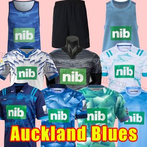 Rugby Jerseys Auckland Blues Training Vest Pantals Shorts 18 19 20 21 22 23 2021 2022 2023 Home Away S-5xl Taille