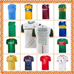 Rugby Nouveau 1916 Commémoration Jersey 2021/22 Irlande Galway Limerick Tipperary Dublin Clare Kerry Gaa Gest Home Rugby Jersey Size S5xl