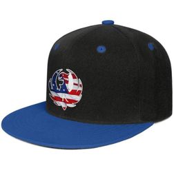 Ruger Flying American Flag plies Unisexe Flat Brim Baseball Cap personnalisée Custom Trucker Camiers Arm Facarers pour Citizens3051680774 Responsible