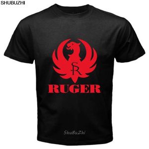 Ruger Pistol Gun Revolver 2nd Amendement Arme à feu Black Tshirt Taille S5xl Cartoon T-shirt Men Unisexe Fashion SBZ3172 240409