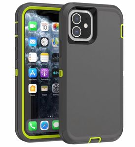 Fundas de teléfono híbridas resistentes para iPhone 14 13 12 11 Pro Max XR X XS 7 8 Plus 6 6S Galaxy Note 20 10 S20 Ultra S10 S10e Note 9 8 S9 S8 Cubierta protectora con clip para cinturón a prueba de golpes