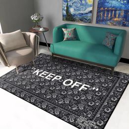 Tapis de concepteur tapis gardez le tapis Hypebeast Carpet chambre de salle de bain salon de chambre de lit de chambre à coucher