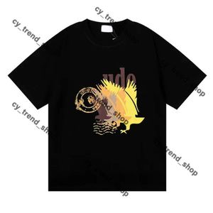 RUHDE T-shirt Art Shirt Swim Trunks T-shirt Rhude Shirt Men Designer Tshirts For Mens 24SS RHUDE Shorts pour hommes de haute qualité