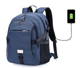 Ruipai School Bag Boy Mochila Paquete USB Conveniente Conveniente Adolescente Niña Estudia Estudi