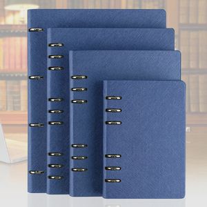 RuiZe Faux cuir cahier A4 A6 B5 A5 spirale planificateur Agenda 2023 couverture rigide bureau affaires bloc-notes classeur 240329