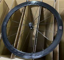 Rujixu Bicycle Wheel 700C High30/40/50mm aluminium legering Road Bike Free Wheelset 700x23-28c Tyre Rim Brake V/C Disc Brake