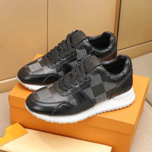 Ruidio de zapatillas de deporte para hombres Damier Patrón técnico Finamiento técnico Hombres zapatos de goma de goma de goma Luxurys diseñador deportivo zapatos casuales 05