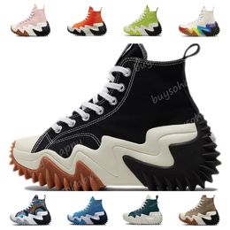 Run Star Hike Shoes Designer 2024 Plataforma Lienzo Zapatos casuales Diseñadores para hombres Botas Fashion Fashion Trainers Shoe Mujeres Mujeres Chucks All Star 70