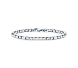 Runda – Bracelet à maillons vénitiens de haute qualité, en métal et acier inoxydable, pour hommes et femmes, bijoux classiques, chaîne à maillons, 5440435