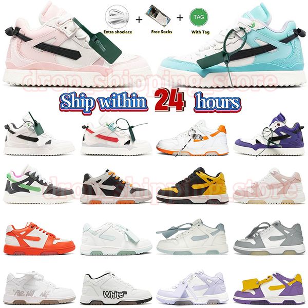 Runner 2024 Lujo fuera de la oficina Esponja Mid Top Hombres Mujeres Aire libre Offes Plataforma blanca Entrenadores Suela de goma Mocasines OOO Negro Rosa Azul Zapatilla de deporte jogging 35-46 Dhgate