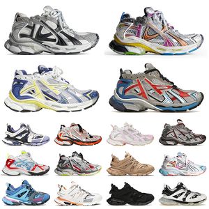 Runner 7.0 7.5 Track 3.0 Designer Femmes hommes Chaussures de course Paris Luxury Transmit Track Runners All Black White Multicolor Trainers Runners Sneakers décontractés Runners 7