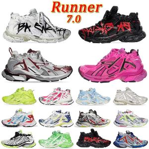 runner 7.0 designer Dames Heren Hardloopschoenen Transmit sense Trainers zwart wit roze blauw BOURGONDIË Deconstruction sneakers joggen wandelen 7 Sneakers