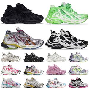 Runner 7 7.5 3 Chaussures de créateurs femme Coureurs de piste ancie ancienne chaussure de tennis rose blanc noir multicolore pour hommes chaussures de luxe baskets de marque baskets grandes taille 13