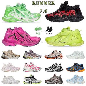 Runner Athletic Track 7.0 randonnée chaussures femmes hommes transmits sens noir blanc rose bleu rouge ore sur jogging 7s run de randonnée chaussures extérieures baskets entraîneurs eur 35-46