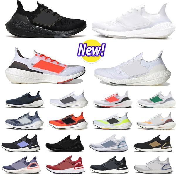 Runner Ultraboosts 20 UB Hommes Chaussures de sport décontractées Entraîneur 6.0 4.0 5.0 7.0 Ultra Core Triple Noir Blanc Bleu Solaire Métallisé Tech Indigo Violet Dash Gris Baskets d'extérieur