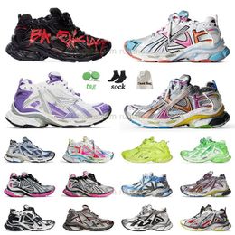 coureurs 7 Adapt Track Runner 7.0 Casual Shoes Cloud Graffiti Balincaga Designer Plate-Forme Speedrunner 7.5 Pink Wind Scarpe 3 3.0 Walerunners Bone Burgundy Sneakers