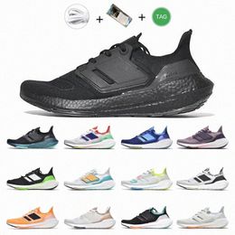 Running 21 22 UB hardloopschoenen Triple Black Wit Carbon Solar Geel Gray Vivid Red Iron Metallic Beam Green Women Men Trainer Sneaker 108m#