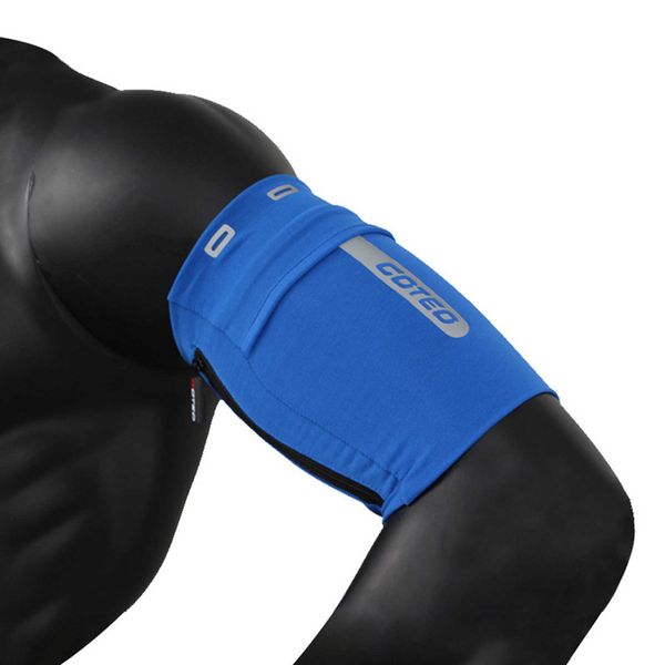 Running Arm Bag Outdoor Multi-function Mobile Phone Bag Fitness Sport Arm Pouch avec Design réfléchissant YS-BUY Q0705