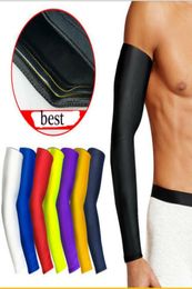 Running Basketball Armband Extended Sport Elbow Sleeve Pad Compression Arm Warmer Elbow Protector Brace ondersteuning voor MEN5649749