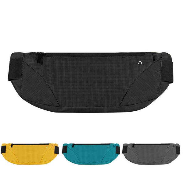 Running Belt Hombres Mujeres Ultra Light Bounce Riñonera Fitness Workout Deporte Embalaje Ejercicio para iphone J220705