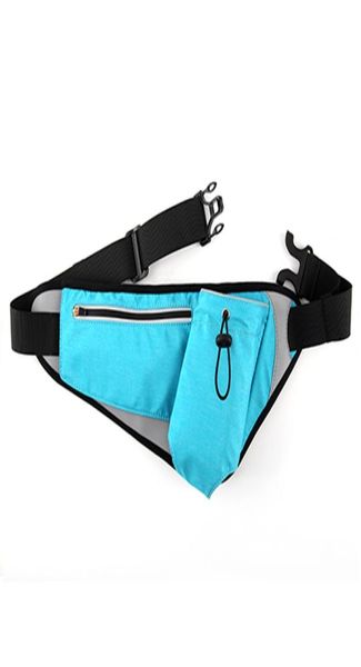 Correos de cinturones Packle con soporte de botella de agua Bolsa de cintura duplicación resistente al agua para entrenamiento ciclismo jogging shitking4891966