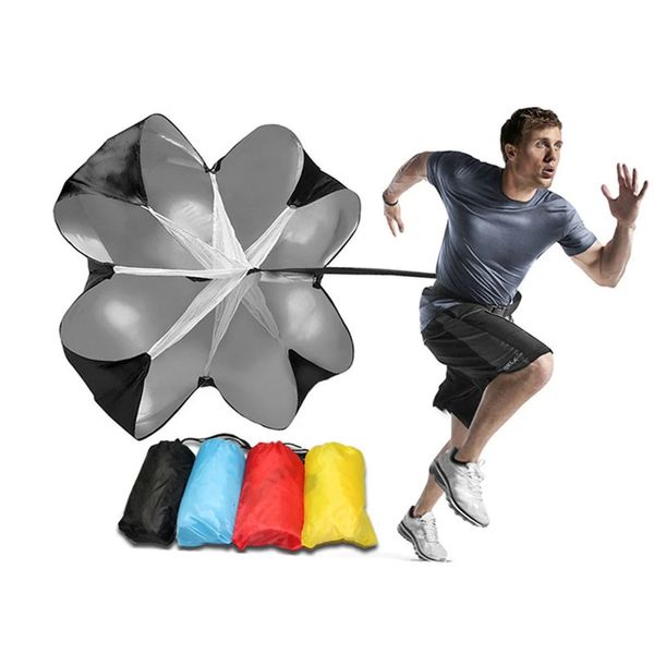 Running Chute Soccer Speed Parachute Strength Training Tableau de basket de basket-ball Running Exerciseur Bands Dragage Parachutes 231208