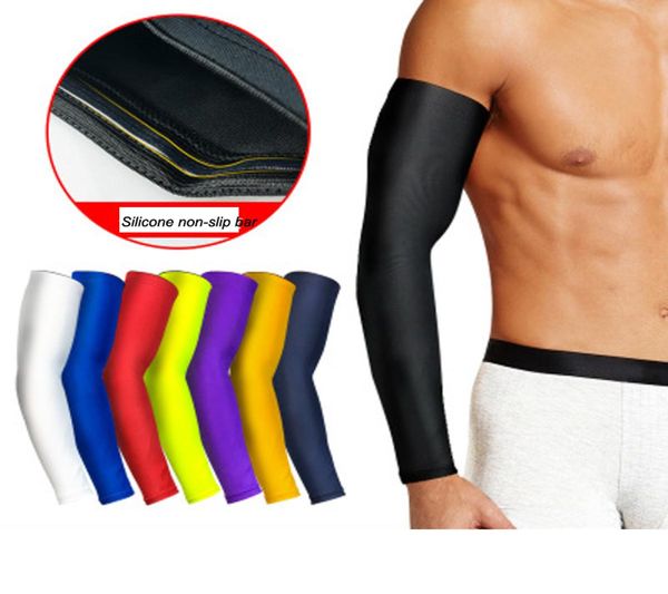 Calentador de brazo para ciclismo para correr, protección solar UV, baloncesto, voleibol, Golf, mangas deportivas, fundas para brazos para bicicleta, calentadores 3393554