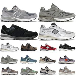 Running Designer 992 Zapatos 990 Hombres Mujeres Pink Pink 993 Ladrillos Madre Nube Cloud Gris Sal Blue Haze Blanco Negro 990V3 Folletas para hombres Sneakers al aire libre