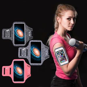 Running Gym Mobiele Telefoon Armtas Key Card Pocket Mannen en Vrouwen Universele Outdoor Waterdichte Sportarmband Tassen