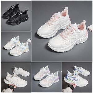 Courir de randonnée chaussures plates chaussures douces femmes hommes nouveaux semelles blanc blanc noir rose bule confortable z1829 gai 5195323