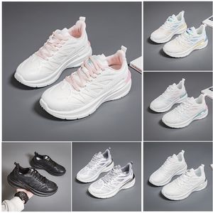 Course à pied randonnée femmes hommes nouvelles chaussures chaussures plates semelle souple mode blanc noir rose bleu sport confortable Z2 84