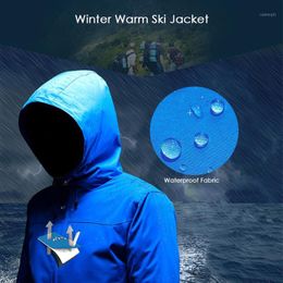 Vestes de course hiver hommes montagne imperméable veste coquille Sport Ski manteau automne chaud pour cyclisme Camping randonnée Ski