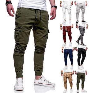 Pantalons de jogging Running Men Hip Hop Joggers Streetwear Fashion Casual Training Training Training Bottoms Sweatpants Fitness Leggings 240423