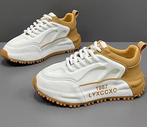 Running Lightweet Designer Letter White Sports Fashion Men Sweat Absorption Soufflement des chaussures décontractées Couleurs mixtes Low T