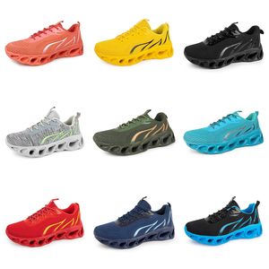 Chaussures des hommes Running Men Classic Femmes Chaussures de plate-forme quatre noirs bleu bleu clair