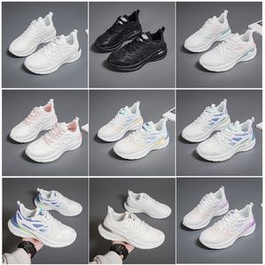 Running Men Chaussures en randonnée Femmes Nouvelles chaussures plates Soft Sole Fashion Blanc noir rose rose Bule confortable Z65 Gai Trendings 328 WO 629 574