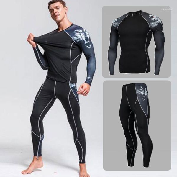 Pantalon de course 2022 collants de Sport de Compression hommes Jogging Leggings Fitness vêtements de sport pantalons de Sport